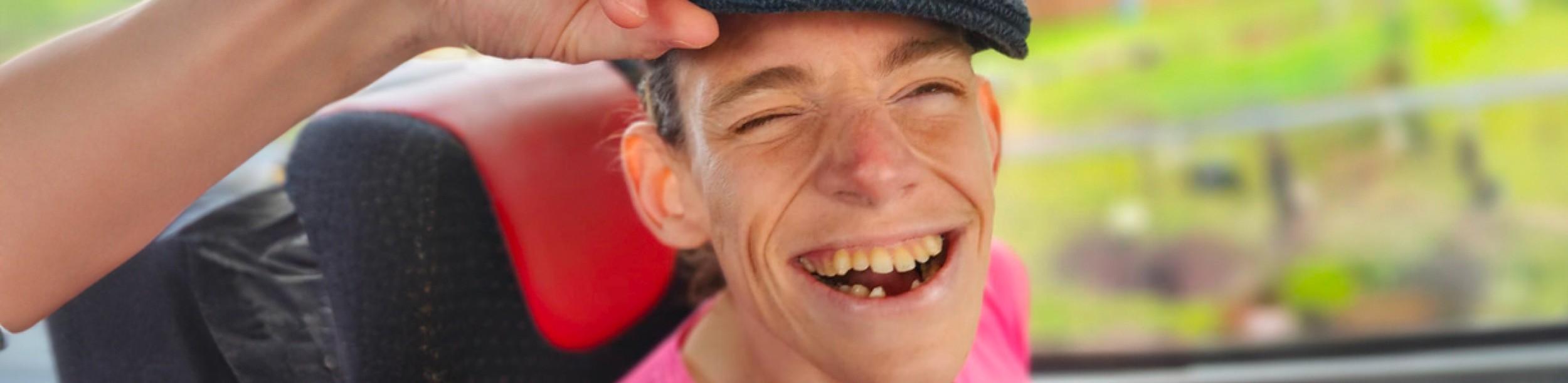 A smiling young man